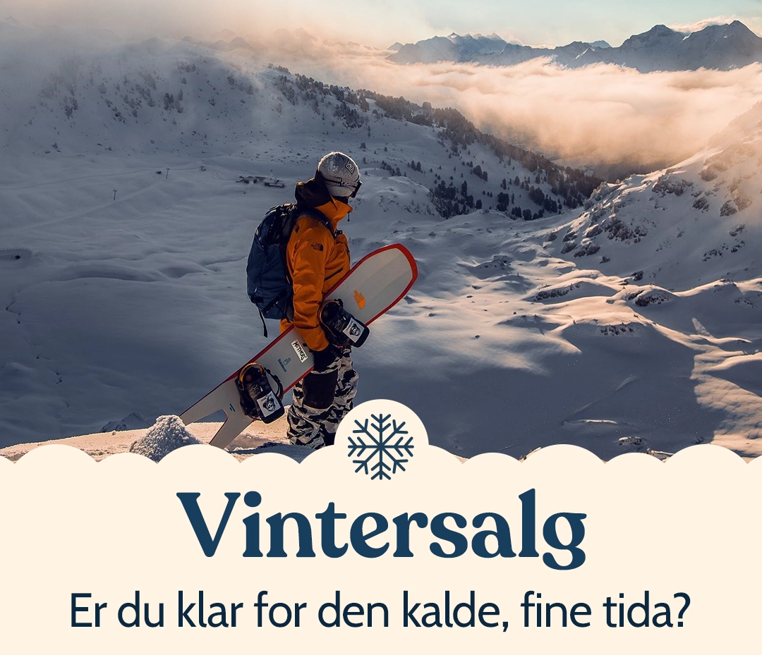 Vintersalg – Er du klar for den kalde, fine tida? Gjør et kupp på klær og utstyr!